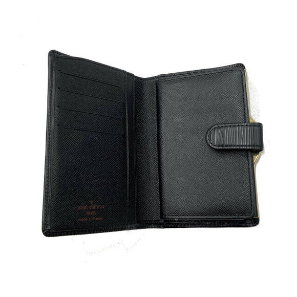 Louis Vuitton bifold wallet Epi black - Picture 3 of 4